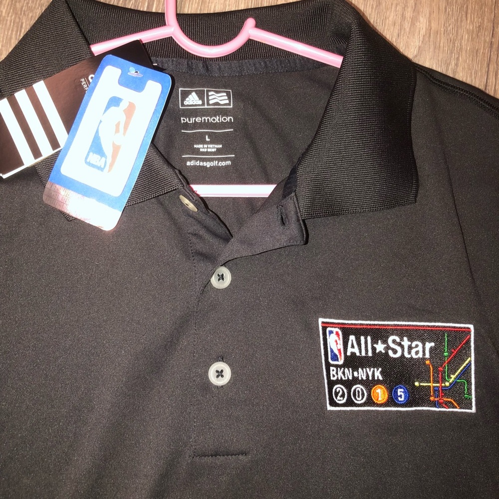 Adidas Black All-Star Polo